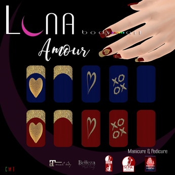 Second Life Marketplace - .::LUNA::. Body Art - Amour - Nails